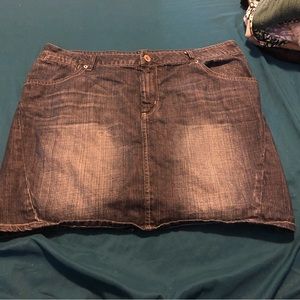 2 for $15 American Eagle Jean Mini Skirt SZ 18 in Like New Condition